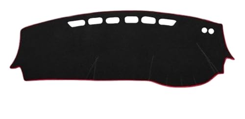 YDCDFVBVGM Sonnenschutz Dash Matte Teppich Für Kicks P15 2016 2017 2018 2019 2020 2021 2022 2023 2024 Auto Dashboard Matte Vermeiden Licht Pad Zubehör Auto Armaturenbrett Abdeckung(B Brown,RHD) von YDCDFVBVGM