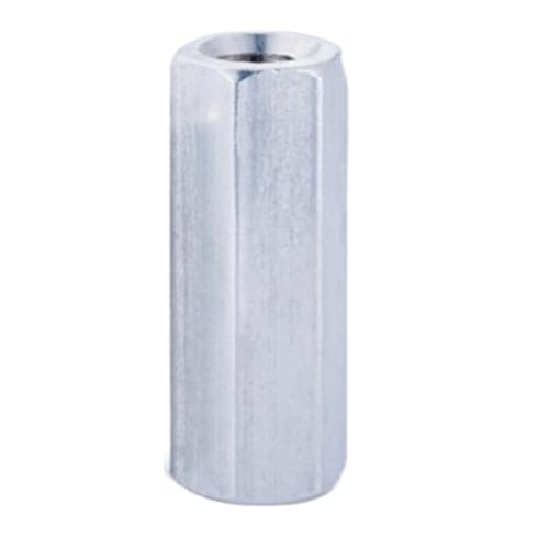 Mutternbefestigung, 2/5 STK. M3 M4 M5 M6 M8 L 6-50 mm Stangenkupplung Sechskantmutter Stahl verzinkt Lange Sechskantmutter Verbindungsgewindemutter(M5 5PCS,L 12mm) von YDEWLY