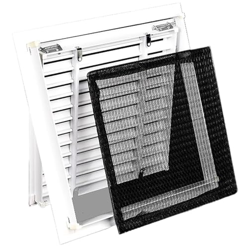 Air Vent Cover, Air Vent Abdeckung Aluminium Legierung Metall Jalousie Mit Bildschirm 10-24 Zoll(24 x 24 in) von YDHSIKK