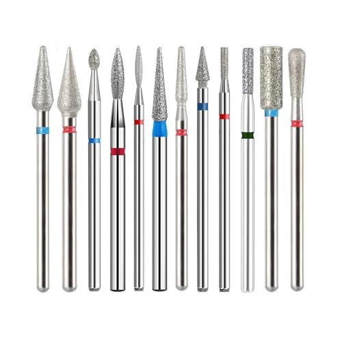 Bohrbutten Diamant-Nagelbohrer-Bits 5er-Pack for Nagelbohrmaschine(Tp-a45-g) von YDHSIKK