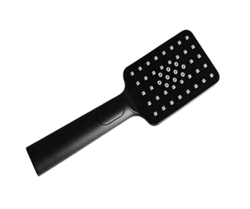 Die Dusche wirft einen starken Wasserfluss Handbrause aus schwarzem Messing Duschkopfhalter aus Messing Handbrause Wassersparender Kupfersprüher (Square Shower) von YDHSIKK