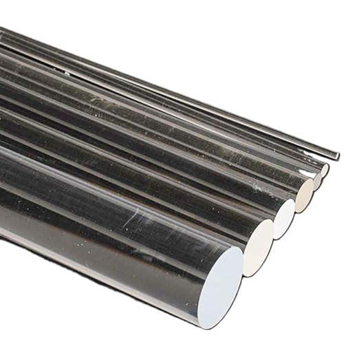 Durchsichtiger Rundstab Modellmaterial-Stab, 100 Stück klare Rundstäbe, runder PMMA-Massivstab, 100 mm 200 mm 250 mm 300 mm 500 mm 1000 mm lange transparente Acrylstäbe(300MM*3MM) von YDHSIKK