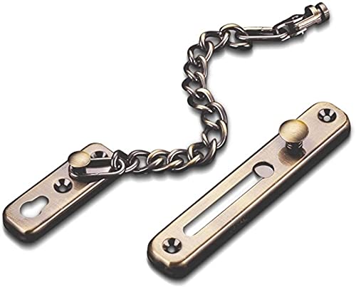 Eine türkette. Kettensichere Schnalle, Riegelsicherheitsbegrenzer, Kettentürkette(Green Bronze) von YDHSIKK