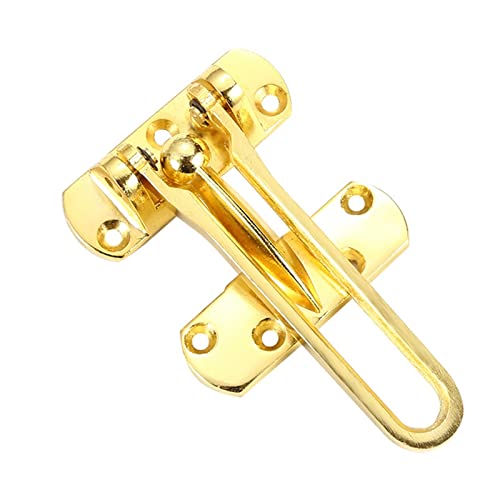 Eine türkette. Sicherheitstürriegel Home Türschnalle Schlosskette Edelstahl Sicherheitsriegel(Gold) von YDHSIKK