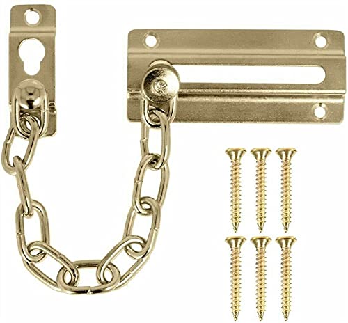 Eine türkette. Türkettenschloss, Ketten-Safe-Schnalle, Riegel-Sicherheitsbegrenzer, Türkette aus reinem Kupfer von YDHSIKK