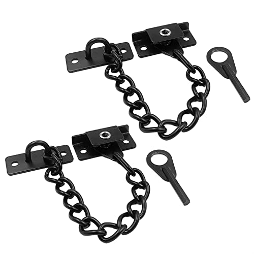 Eine türkette. Türkettenschloss Edelstahl Home Security Hochleistungs-Sicherheitsriegel Eine türkette. Türkettenschloss Edelstahl Home Security Hochleistungs-Sicherheitsriegel von YDHSIKK