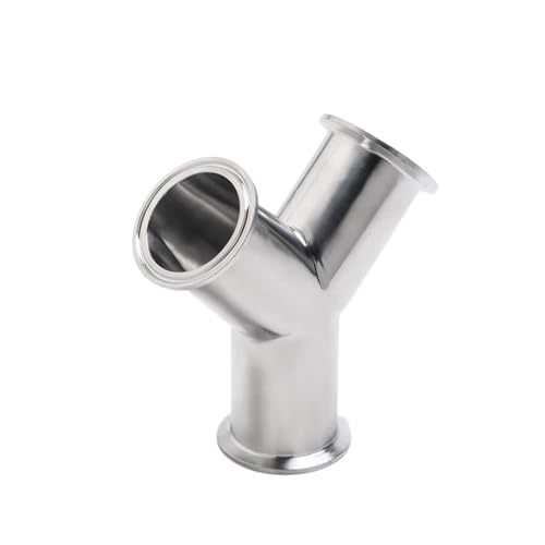 Gewindeventile, Verbindungsstücke, 1 Stück, 19 mm bis 38 mm, Y-Typ-T-Stück, Sanitärverschraubung, Tri-Clamp-T-Stück, Rohrverschraubungen(Pipe OD 32 x K50.5) von YDHSIKK