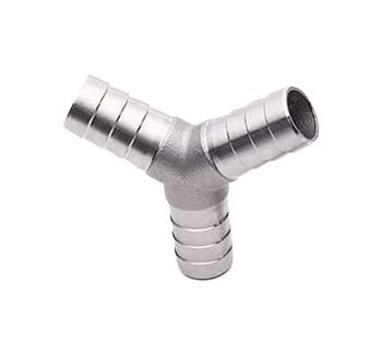 Gewindeventile, Verbindungsstücke, 1 Stück, 304 Edelstahl Y-Typ T-Stück Schlauch Wasserleitung Unterverbinder 6 mm - 25 mm(13 MM) von YDHSIKK
