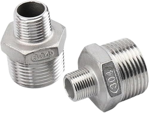 Gewindeventile, Verbindungsstücke, 1 stücke Reduzierung Dia DN8 ~ DN100 Außengewinde Hex Nippel Union(DN8 to DN6) von YDHSIKK