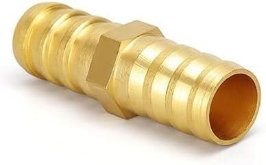 Gewindeventile, Verbindungsstücke, 2 Stück Messing-Rohrverschraubung mit Widerhaken, 2-Wege-T-Messingverbinder, for 6 mm - 19 mm(19 mm) von YDHSIKK
