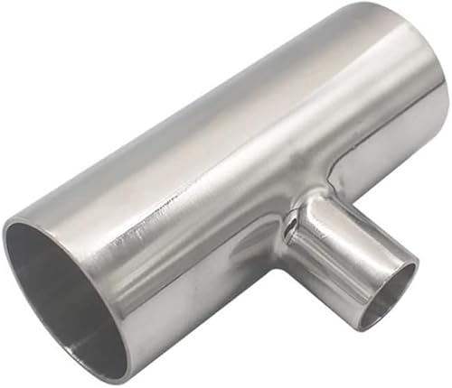 Gewindeventile, Verbindungsstücke, 304 Edelstahl Reduzierstück T SS304 Sanitär 3 Wege Schweißfitting(19x16x19 mm) von YDHSIKK