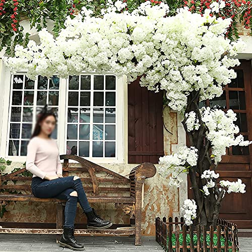 Kirschblüten. Künstlicher Begonienbaum, weiß, mehrere Größen, for drinnen und draußen(2.5 * 2.5m/98 * 98in) von YDHSIKK