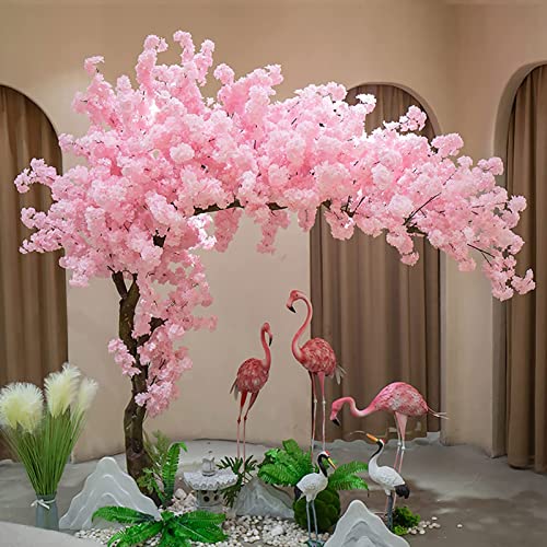 Kirschblüten. Künstlicher Kirschblütenbaum, rosa, mehrere Größen, for drinnen und draußen, Hochzeitsdeko(2.1X1.6M) von YDHSIKK