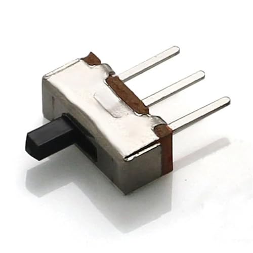 Mini Micro Schalter, Schalter, Packung mit 10 Kippschalter SS12D00 SS12D00G3 3Pin Ein Aus 1P2T 2 Position Grifflänge 4mm(10PCS Straight foot) von YDHSIKK