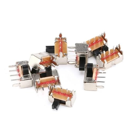 Mini Micro Schalter, Schalter, Packung mit 20 SK12D07VG3 3Pin 1P2T 2 Position On Off Schiebeschalter Grifflänge 3mm Mini Micro Schalter, Schalter, Packung mit 20 SK12D07VG3 3Pin 1P2T 2 Position On Off Schiebeschalter Grifflänge 3mm von YDHSIKK