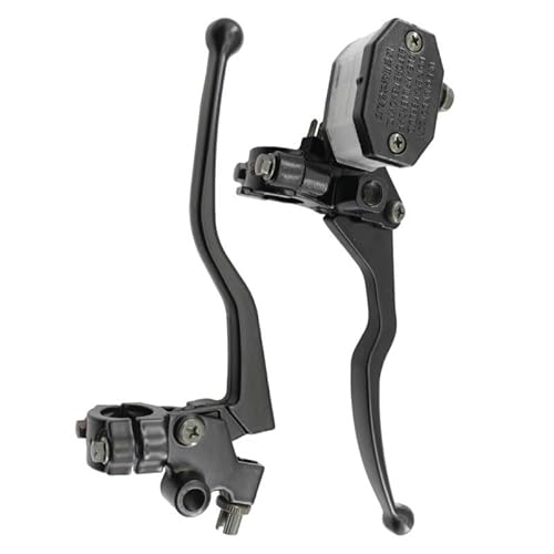 Motorrad verstellbare Bremse Kupplungshebel Kupplung Bremshebel Motorradzubehör Einstellbarer Kupplungshebel Hydraulischer Bremskopfzylinder Lenkerk von YDHSIKK