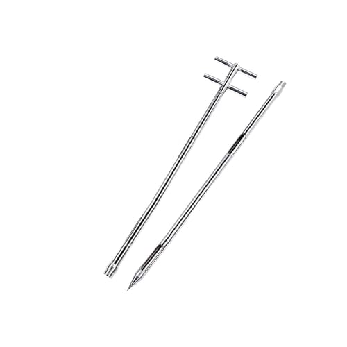 Pulverprobenehmer Getreideprobenehmer, Edelstahl-Probennehmersonde for Getreidepulver, 32 mm/38 mm Durchmesser, 2 m/2,5 m Länge(Two Sections 32mm,2.5m) von YDHSIKK