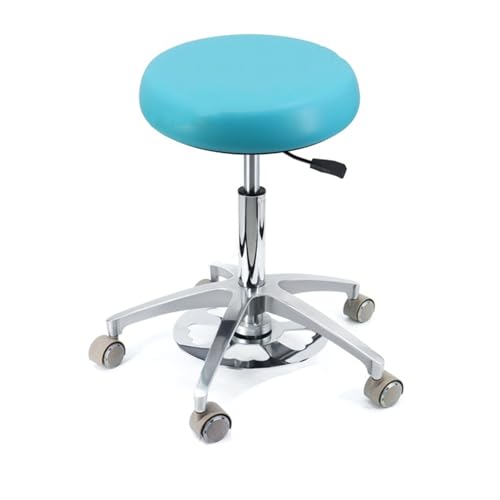 YDHSIKK Hocker Adjustable Height 360 Swivel Dental Stool Chair with Back Support Multicolor Multiple Sizes(B1,A1) von YDHSIKK