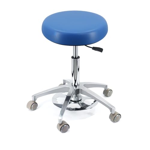 YDHSIKK Hocker Adjustable Height 360 Swivel Dental Stool Chair with Back Support Multicolor Multiple Sizes(B1,A14) von YDHSIKK