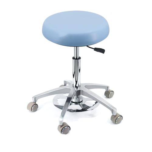YDHSIKK Hocker Adjustable Height 360 Swivel Dental Stool Chair with Back Support Multicolor Multiple Sizes(B1,A15) von YDHSIKK