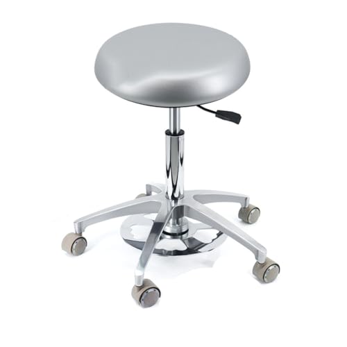 YDHSIKK Hocker Adjustable Height 360 Swivel Dental Stool Chair with Back Support Multicolor Multiple Sizes(B1,A16) von YDHSIKK
