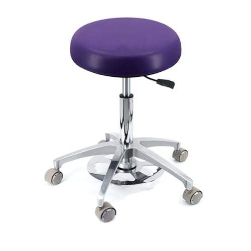 YDHSIKK Hocker Adjustable Height 360 Swivel Dental Stool Chair with Back Support Multicolor Multiple Sizes(B1,A17) von YDHSIKK