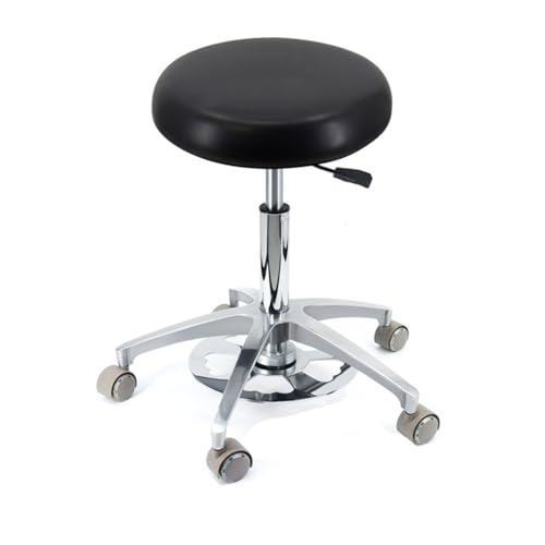 YDHSIKK Hocker Adjustable Height 360 Swivel Dental Stool Chair with Back Support Multicolor Multiple Sizes(B1,A4) von YDHSIKK