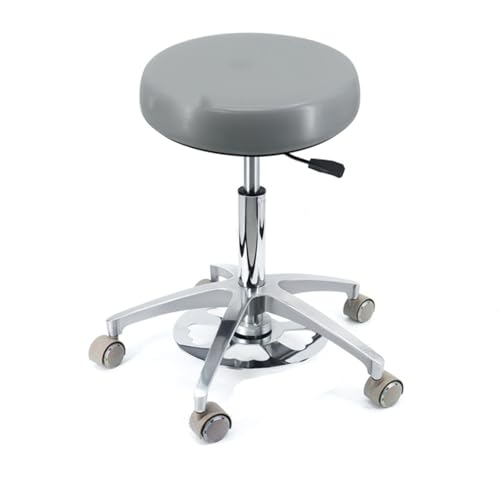YDHSIKK Hocker Adjustable Height 360 Swivel Dental Stool Chair with Back Support Multicolor Multiple Sizes(B1,A6) von YDHSIKK