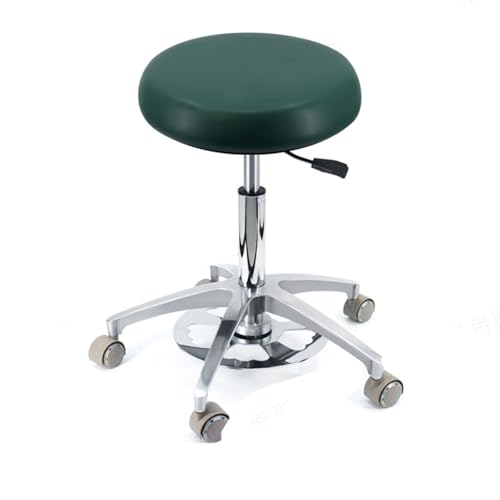 YDHSIKK Hocker Adjustable Height 360 Swivel Dental Stool Chair with Back Support Multicolor Multiple Sizes(B1,A7) von YDHSIKK