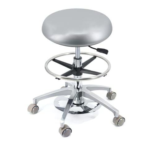 YDHSIKK Hocker Adjustable Height 360 Swivel Dental Stool Chair with Back Support Multicolor Multiple Sizes(B2,A16) von YDHSIKK