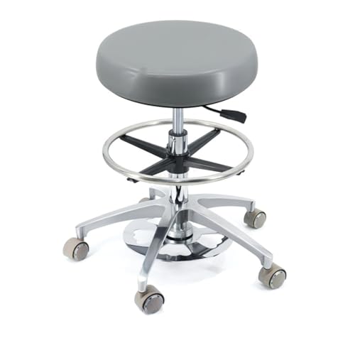 YDHSIKK Hocker Adjustable Height 360 Swivel Dental Stool Chair with Back Support Multicolor Multiple Sizes(B2,A6) von YDHSIKK