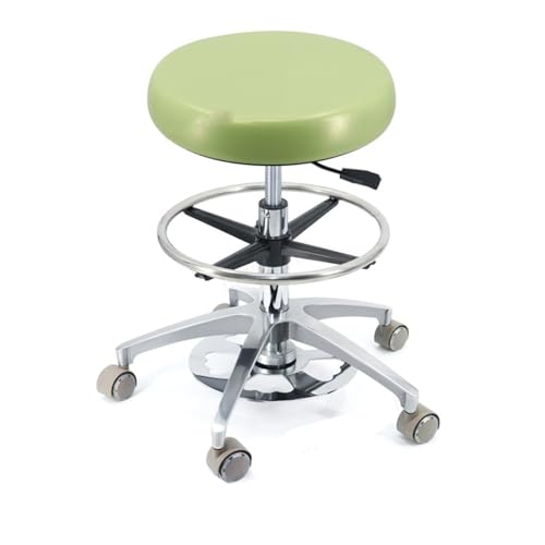 YDHSIKK Hocker Adjustable Height 360 Swivel Dental Stool Chair with Back Support Multicolor Multiple Sizes(B2,A9) von YDHSIKK