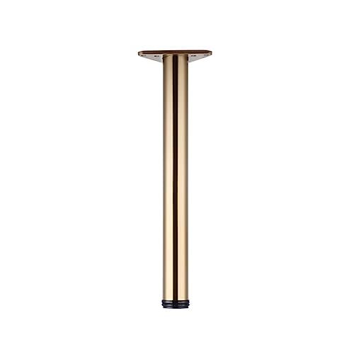 YDHSIKK Möbelbeine Verstellbare Möbelbeine aus Edelstahl, Tischbeine aus Metall, zylindrische Stützfüße, Frühstücksbarbeine aus Aluminiumlegierung(15cm(5.9in)) von YDHSIKK