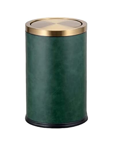 YDHSIKK Mülleimer, Mülleimer mit Schwingdeckel, modische, kreative Dose for Zuhause, Wohnzimmer, Küche, Badezimmer, Mülleimer, Wohnzimmer(C,9L) von YDHSIKK
