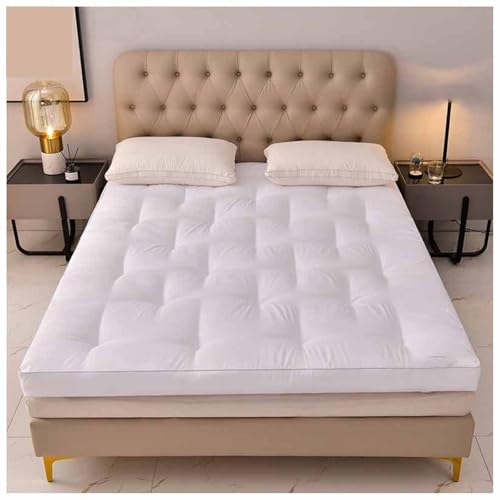 tragbarer faltbarer Holzkohlegrill, Grill im Freie Faltbare tragbare Boden-Futonmatratze, 10,2 cm dick, mehrfarbig, mehrere Größen(White,120x200cm) von YDHSIKK