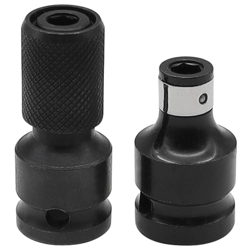 YDHfdc 2 Stück Schlagschrauber Bit Adapter 1/2 auf 1/4 Bithalter Stecknuss Adapter Schlagschrauber Adapter für Schlagratschenschlüssel Schraubendreher Bit Halter YDHfdc 2 Stück Schlagschrauber Bit Adapter 1/2 auf 1/4 Bithalter Stecknuss Adapter Schlagschrauber Adapter für Schlagratschenschlüssel Schraubendreher Bit Halter von YDHfdc