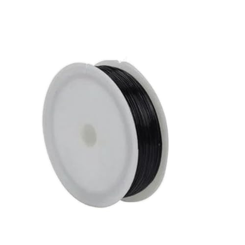 0,5 Mm Basteldraht 80 M (262,46 Fuß) Lang, Aluminiumschmuck, Die Drahtbrötchen Multi-farben Für Drahtverpackungen, Perlen, Skulpturen, Modellherstellung Und Blumenmuste(Size:131.23ft/40m,Color:Black) von YDJIANCAI