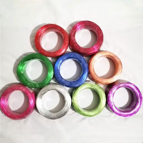 1 Brötchen 16,4 Fuß / 5m Drahtfarbe Aluminiumhandwerk, Für Schmuck Blumenherstellung Weicher Metall Perlenkabellendraht -aluminium -biegerdraht Für Diy -bastelblätter Edelst(Size:0.8mm,Color:Sky Blue) 1 Brötchen 16,4 Fuß / 5m Drahtfarbe Aluminiumhandwerk, Für Schmuck Blumenherstellung Weicher Metall Perlenkabellendraht -aluminium -biegerdraht Für Diy -bastelblätter Edelst(Size:0.8mm,Color:Sky Blue) von YDJIANCAI