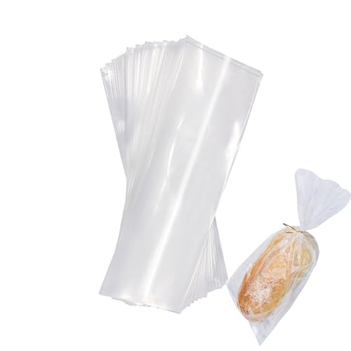 YDJIANCAI 100 Stücke Stabile Klare Plastikhüllen 3.15 Mil - Lange Schmale Posterbeutel mit Offenem Ende für Perücken, Popcorn, Großformatdokumente und Mehr(Size:3.93×5.9in（10×15cm）) von YDJIANCAI