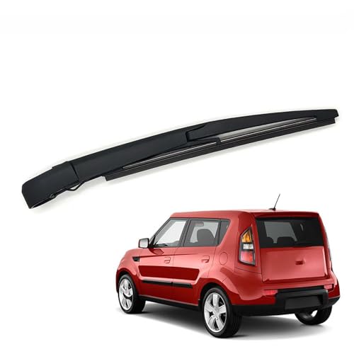 YDLYDL Auto Heckscheibenwische für KIA Soul 2010-2024, Heckwischerarm Wischerblatt Auto Heckscheibe Scheibenscheibe mit Klinge von YDLYDL