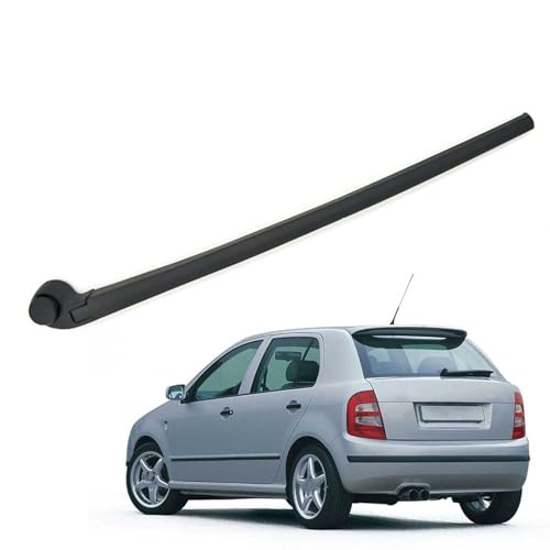 YDLYDL Auto Heckscheibenwische für Skoda Fabia I 2000-2008, Heckwischerarm Wischerblatt Auto Heckscheibe Scheibenscheibe mit Klinge von YDLYDL