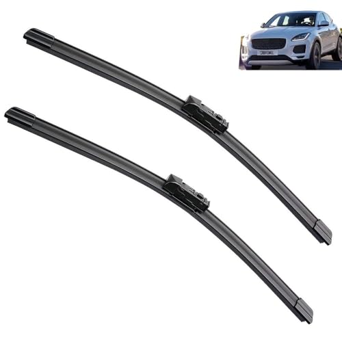 YDLYDL Scheibenwischer Teile Für Jaguar E-Pace X540 2017-2023 26"+20" Flache Premium Wischerblätter Wischerblätter Set für Frontscheibe von YDLYDL