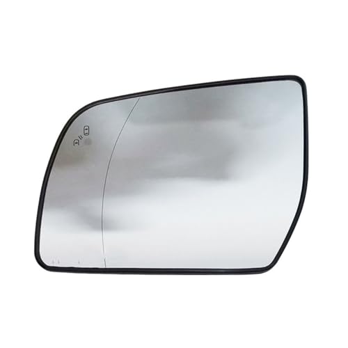 YDLYDL Spiegelglas für Ford Everest 2016-2020 Heated with Blind Spot, Klar Ersatzspiegel beheizbar Außenspiegel Ersatzspiegelglas Rückspiegelglas Seitenspiegelglas,Left von YDLYDL