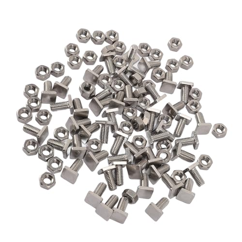 50 Sets Edelstahl -Gewächshausschrauben Schnelle Montage M6 x 13 Schrauben M6 -Muttern Werkzeug -Set Gewächshaus -Hardware 50 Sets Edelstahl -Gewächshausschrauben Schnelle Montage M6 x 13 Schrauben M6 -Muttern Werkzeug -Set Gewächshaus -Hardware von YDRCESMI