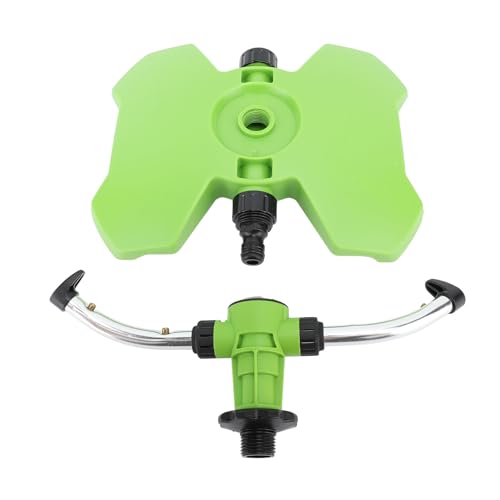 Rasen Sprinkler Garten Sprinkler Automatisch 2 Arm rotatierende Bewässerung Gras Wasser Sprinklersystem Imitation Regentrop für Garten von YDRCESMI