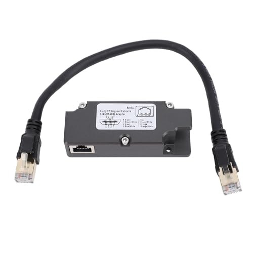 YDRCESMI Dishy V2 RJ45-Adapter, stabile Netzwerkverbindung, Ethernet-Adapter für Satelliten-Internet, V2-Rechtecke YDRCESMI Dishy V2 RJ45-Adapter, stabile Netzwerkverbindung, Ethernet-Adapter für Satelliten-Internet, V2-Rechtecke von YDRCESMI