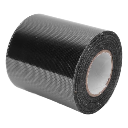 YDRCESMI Fensterbildschirm Reparaturklebeband 80 mmx9.15m transparent selbst Adhäsive Masch Bildschirm Reparatur Patch (Schwarz) von YDRCESMI