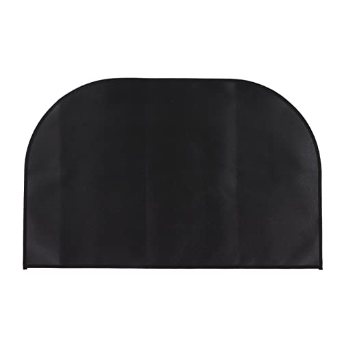 YDRCESMI Feuerstelle Matte Isolierte hitzebeständige Faltbare Grillmatten Kamin im Freien im Freien schwarz Camping (100x150cm/39.4x59.1in) von YDRCESMI