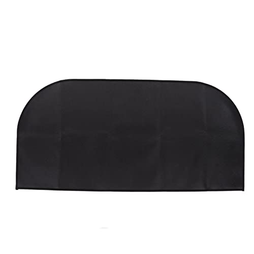 YDRCESMI Feuerstelle Matte Isolierte hitzebeständige Faltbare Grillmatten Kamin im Freien im Freien schwarz Camping (50x100cm/19.7x39.4in) von YDRCESMI