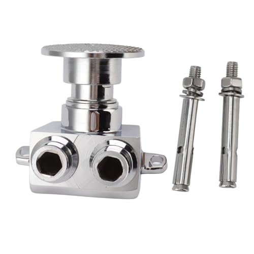 YDRCESMI Fußpedalventil Kupfer Touchsloses Wassersteuersatz Set Tap Badezimmer Wasserhahn YDRCESMI Fußpedalventil Kupfer Touchsloses Wassersteuersatz Set Tap Badezimmer Wasserhahn von YDRCESMI